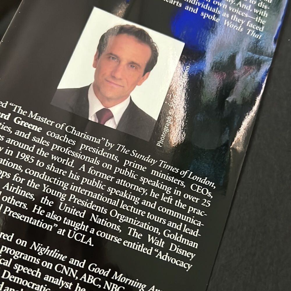 WORDS THAT SHOOK THE WORLD RICHARD GREENE WITH FLORIE BRIZEL BOOK - Picture 6 of 7
